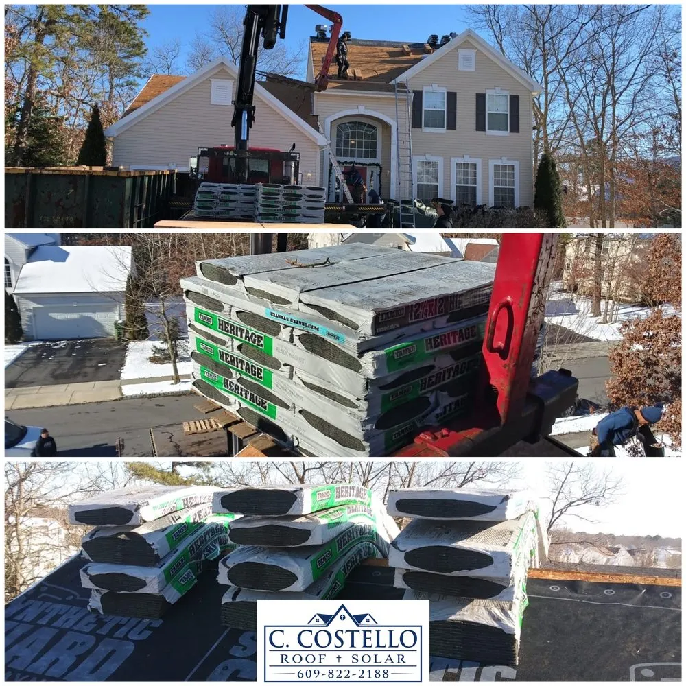 Slide of Costello Roofing