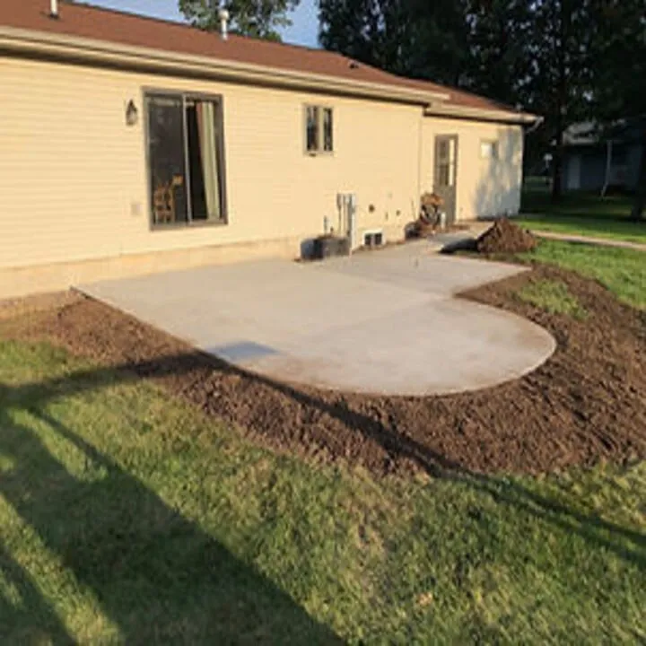 Slide of Coulee Construction and Concrete