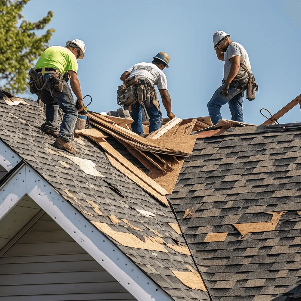 Slide of Council Bluffs Roofing