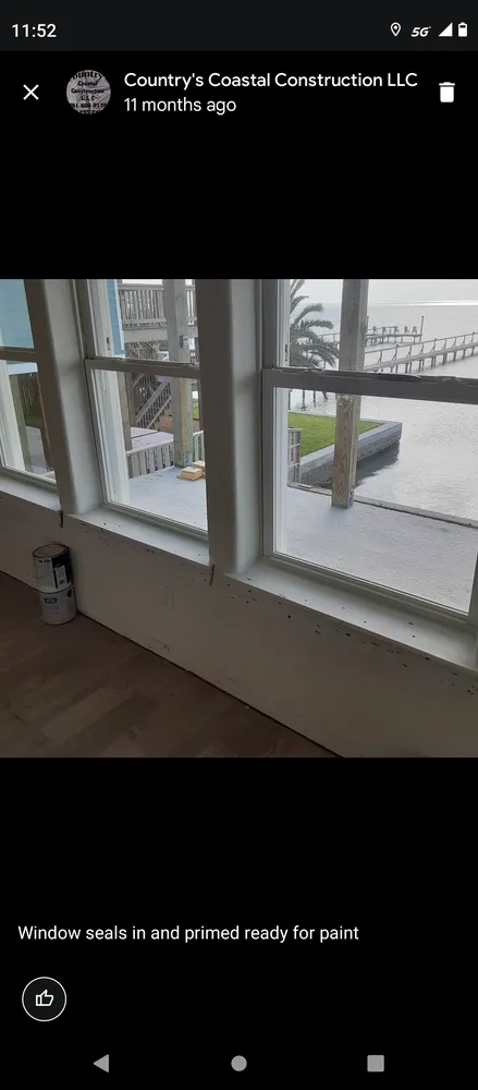 Slide of Country's Coastal Construction