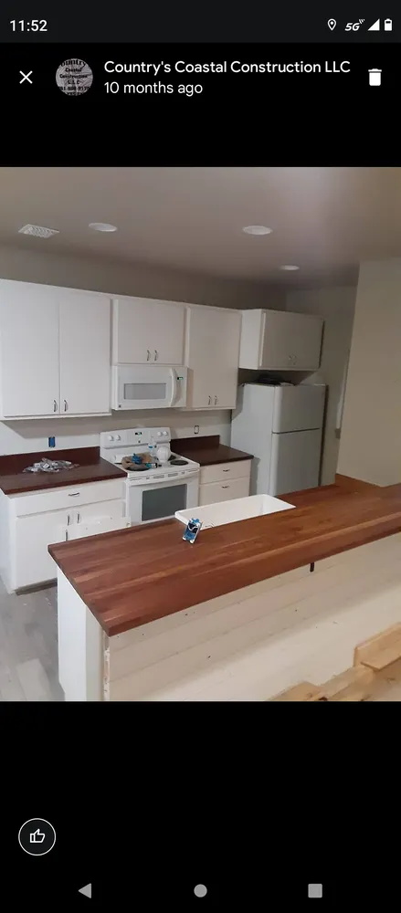 Slide of Country's Coastal Construction