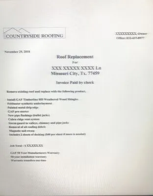 Countryside Roofing Logo