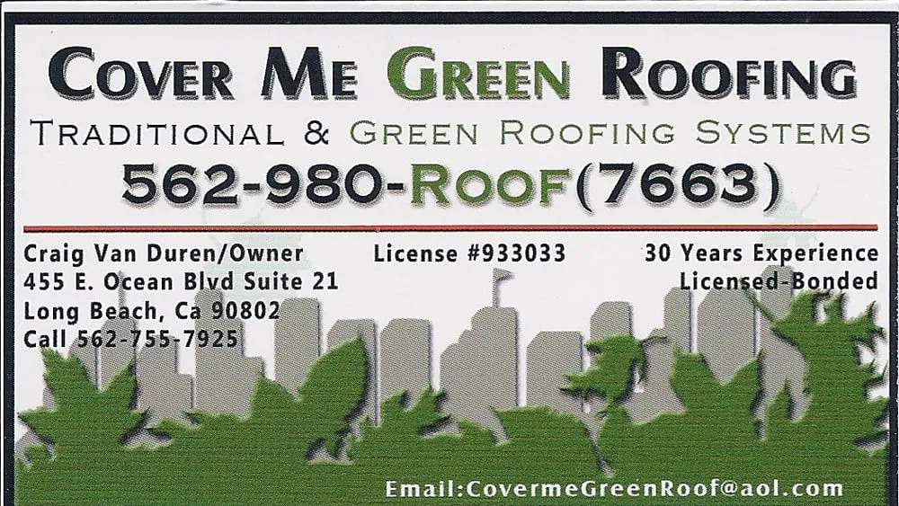 Slide of Cover Me Green Roofing