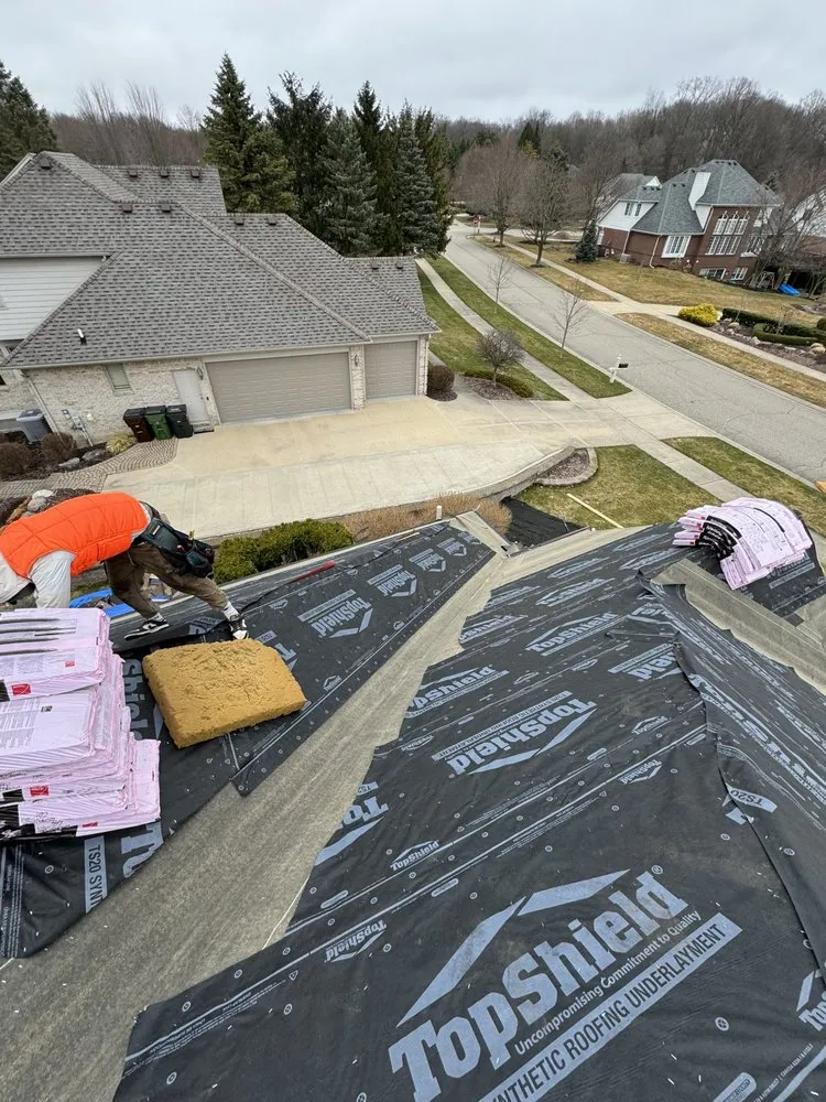 Slide of Covered Construction