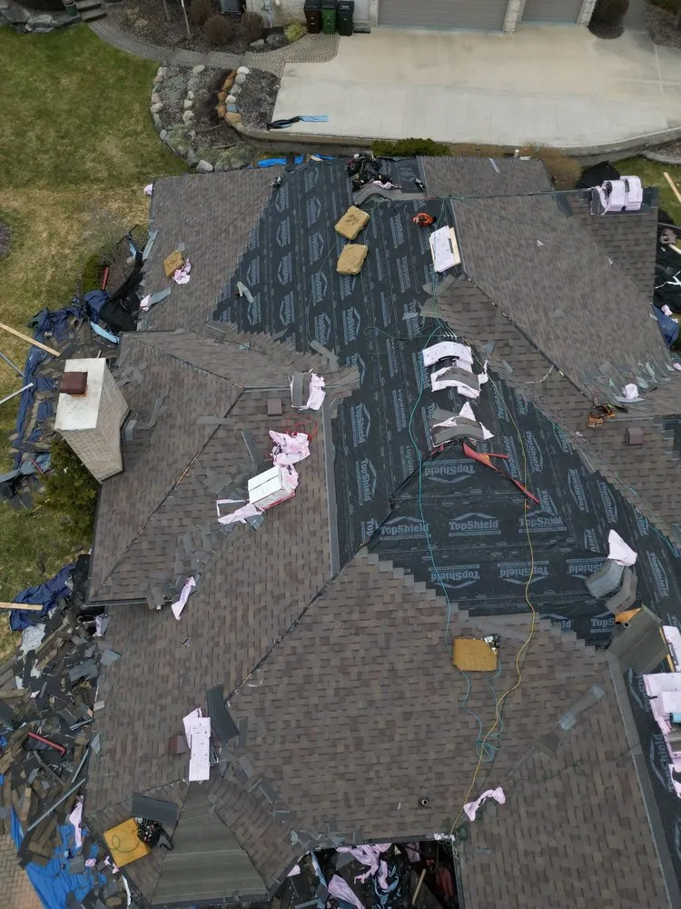 Slide of Covered Construction