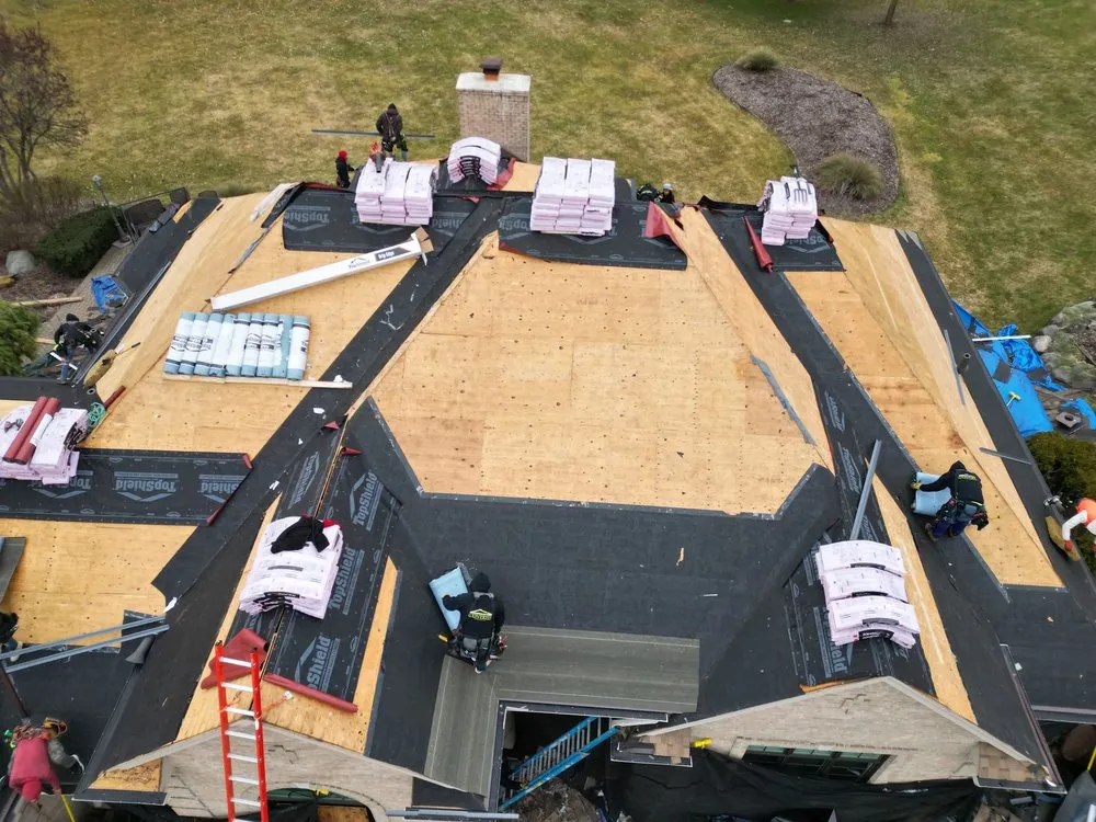 Slide of Covered Construction