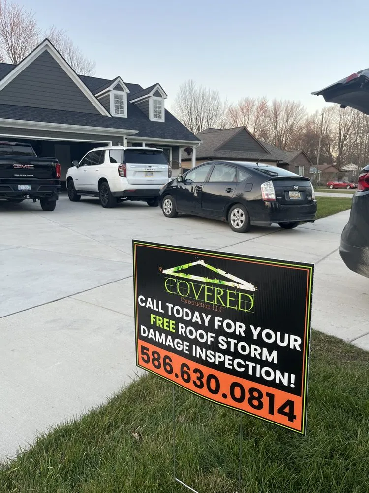 Slide of Covered Construction