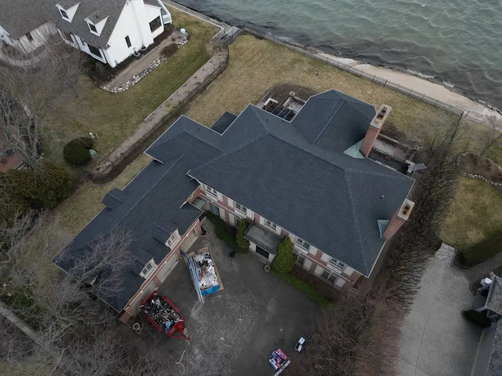 Slide of Covered Construction