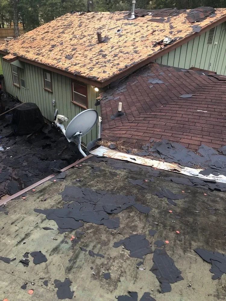 Slide of Covered Roofing