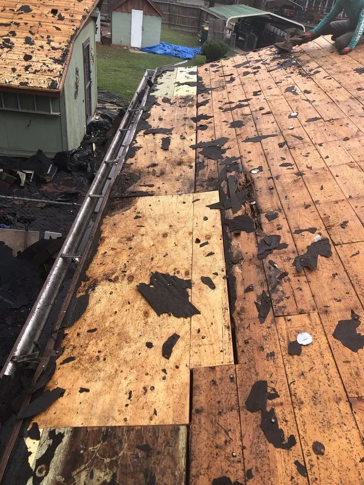 Slide of Covered Roofing