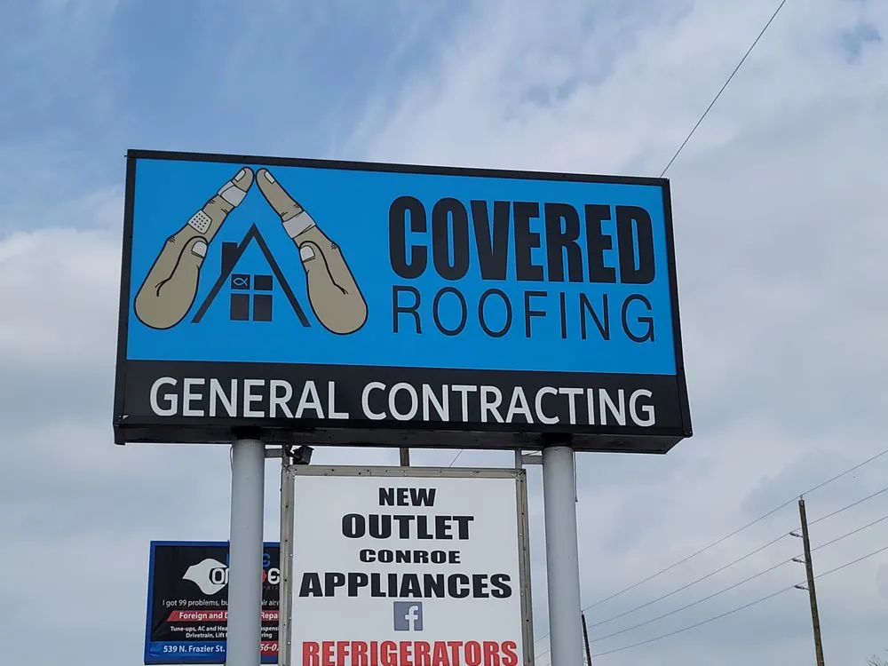 Slide of Covered Roofing