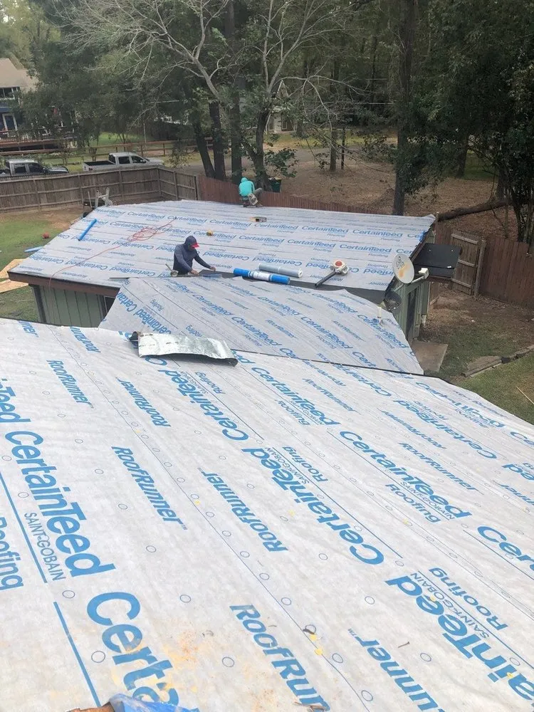 Slide of Covered Roofing