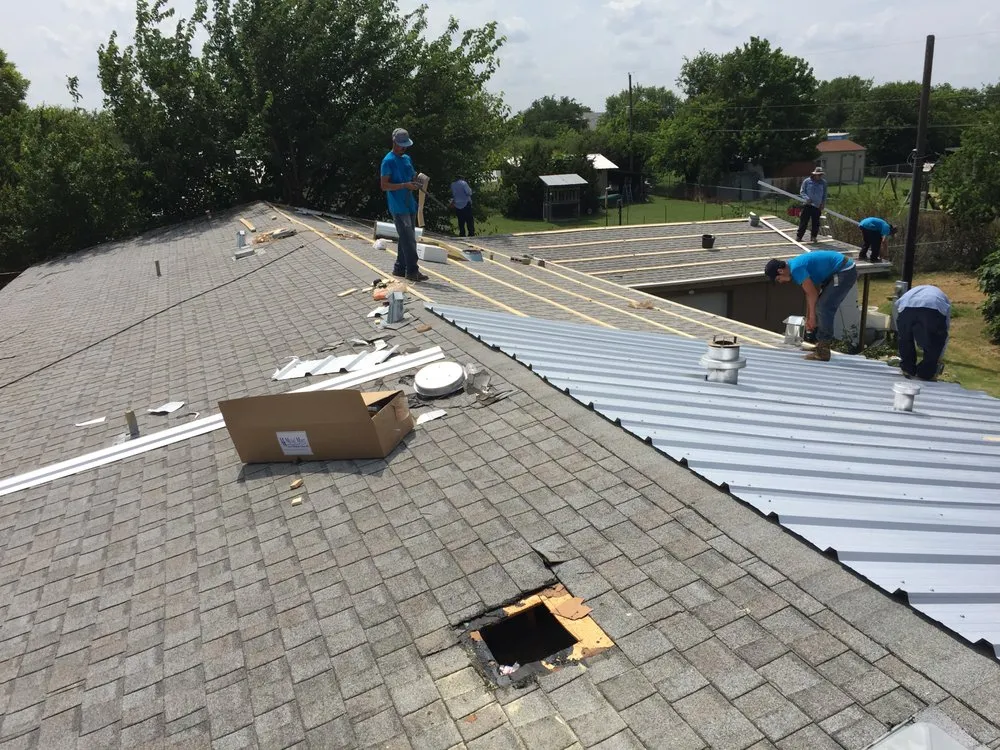 Slide of Cowboy Roofing