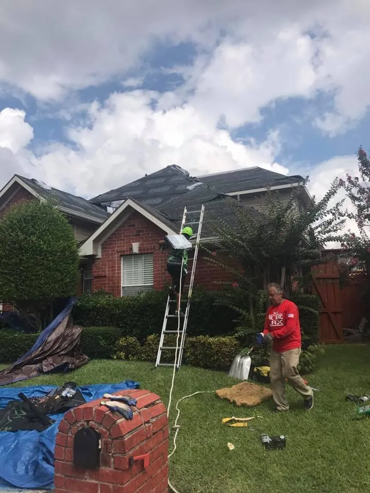 Slide of Cowboys Roofing
