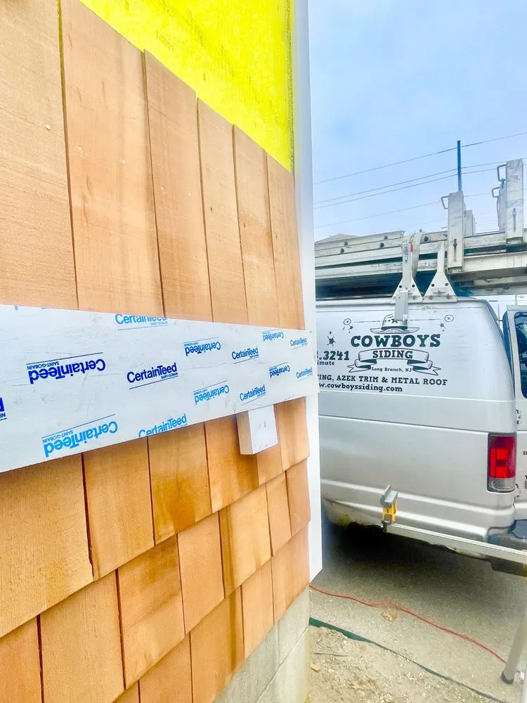Professional flat roof repair after storm damage across Cape May CH, NJ - Cowboys Siding