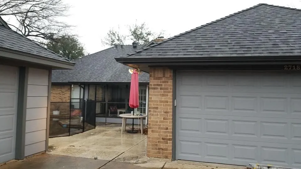 Slide of Cowtown Roofing