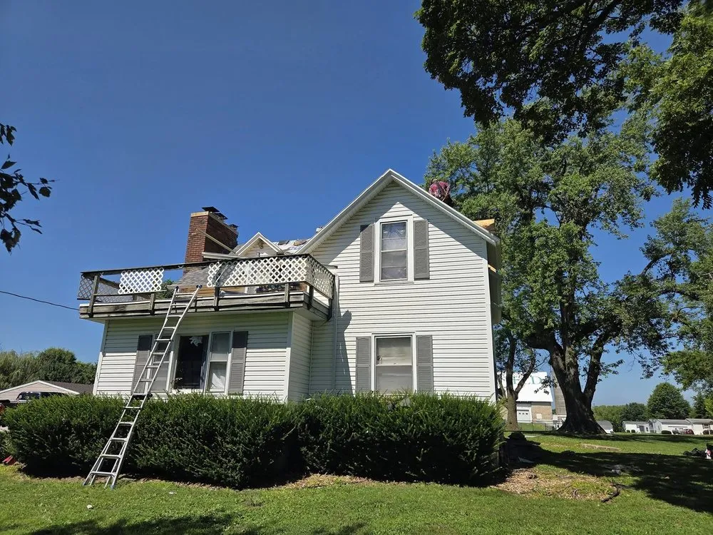 Trusted storm damage roof repair near you in Brookline, MO by Cox Roofing