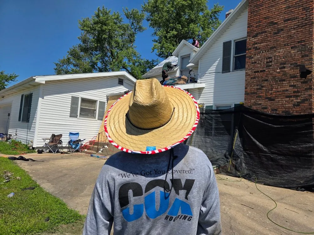 Local roof inspection experts serving Brookline, MO - Cox Roofing