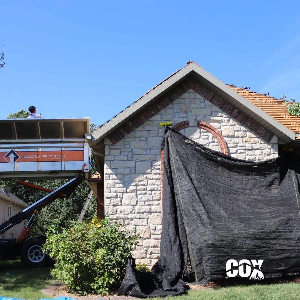 Reliable roof installation for residential properties in Brookline, MO by Cox Roofing
