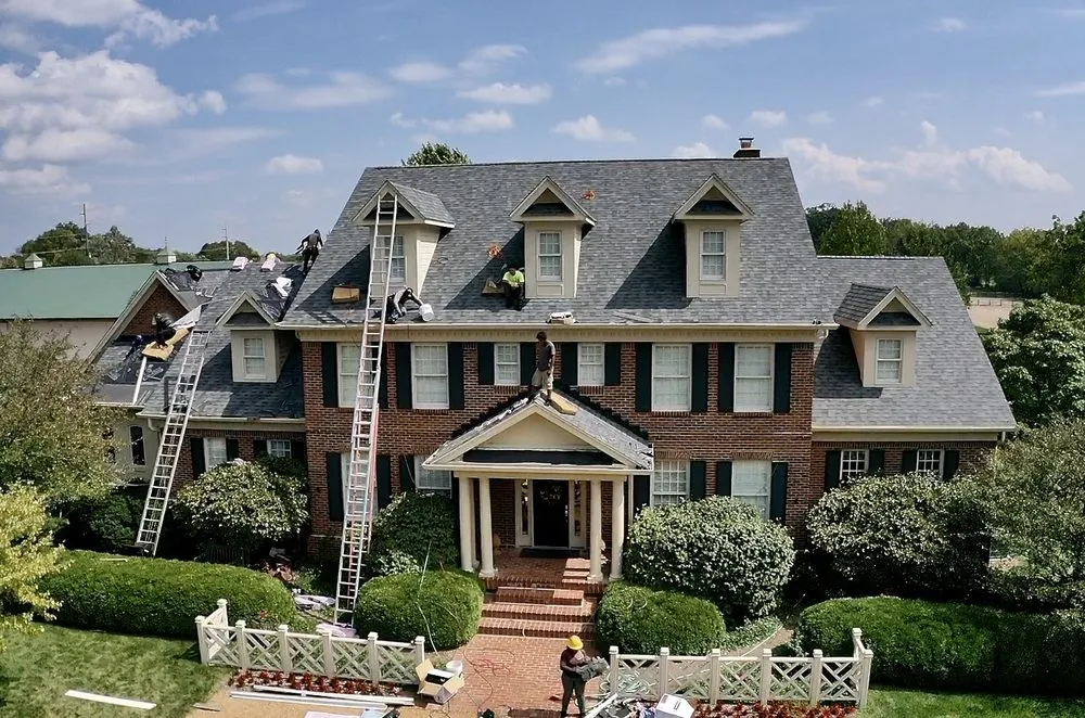 Slide of Cox Roofing