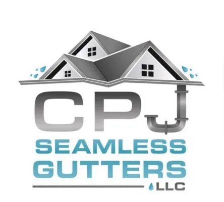 CPJ Seamless Gutters Logo