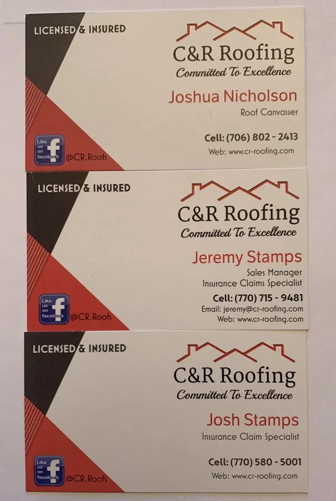 Slide of C&R Roofing