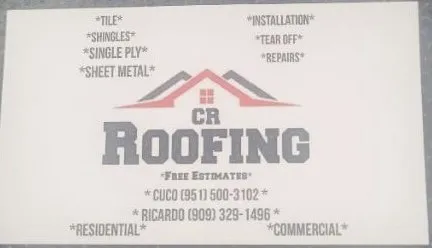 CR Roofing Logo