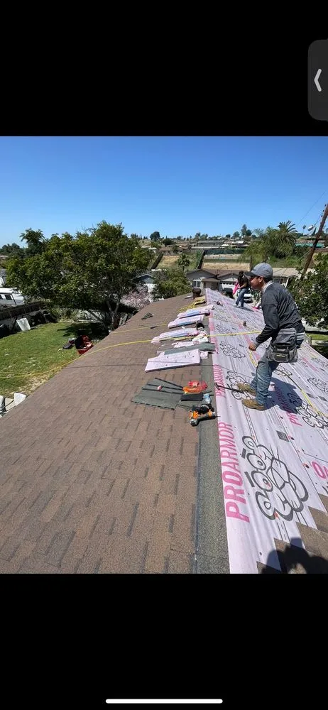 Slide of C&R Roofing