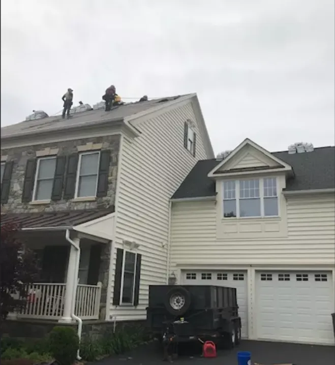 Emergency roof replacement in Boyds, MD by Craftsman Construction
