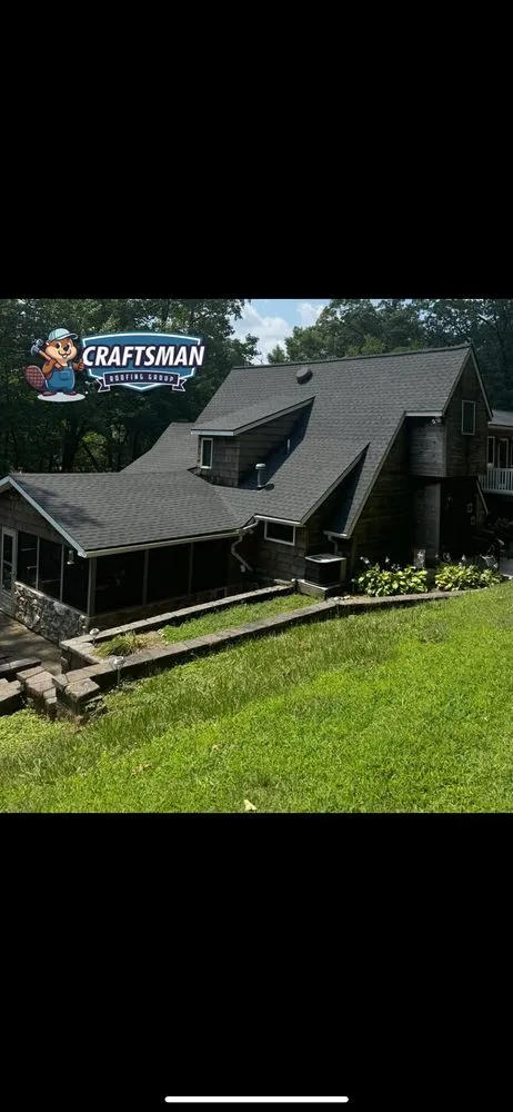 Slide of Craftsman Roofing Group