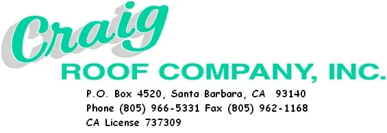 Slide of Craig Roof Company