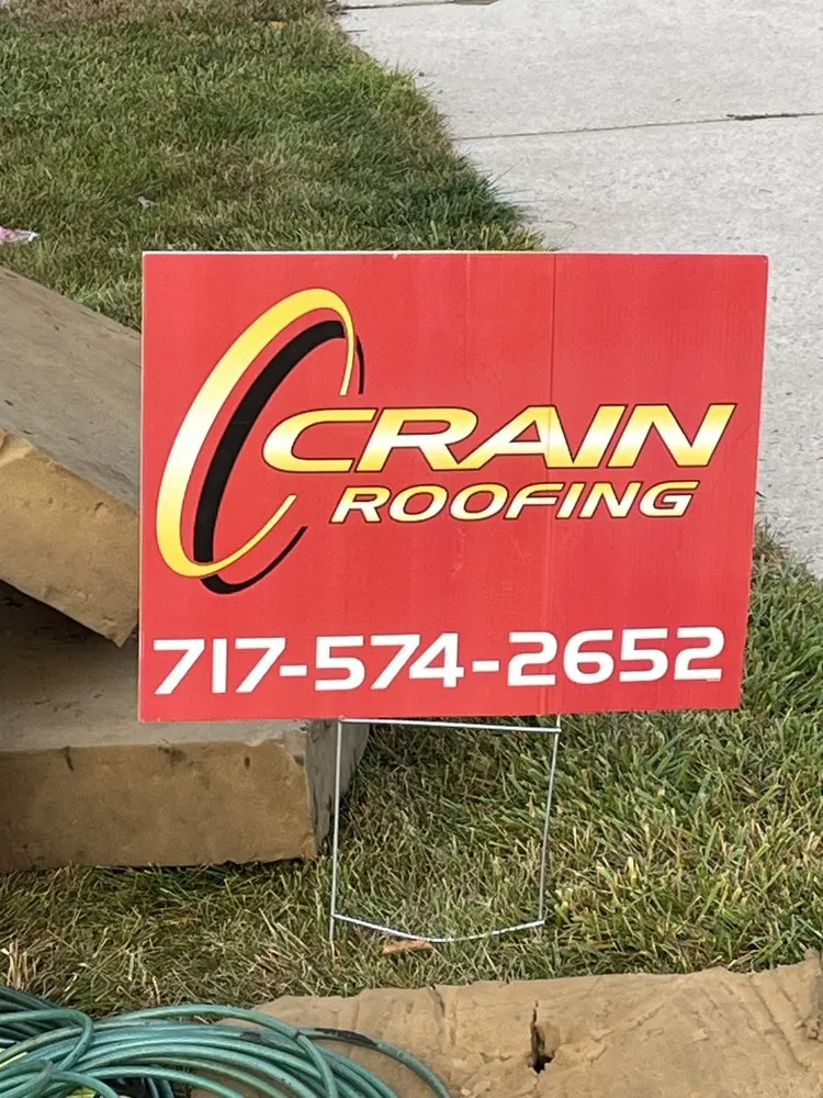 Slide of Crain Roofing