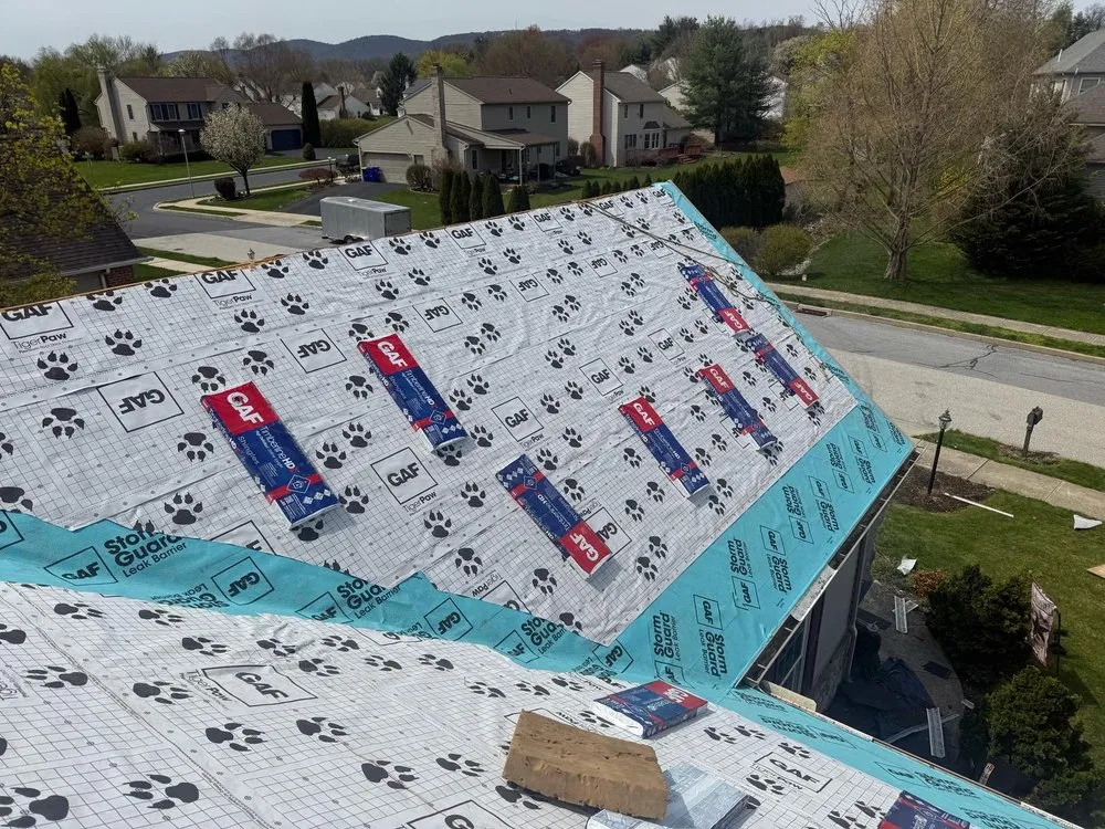 Slide of Crain Roofing
