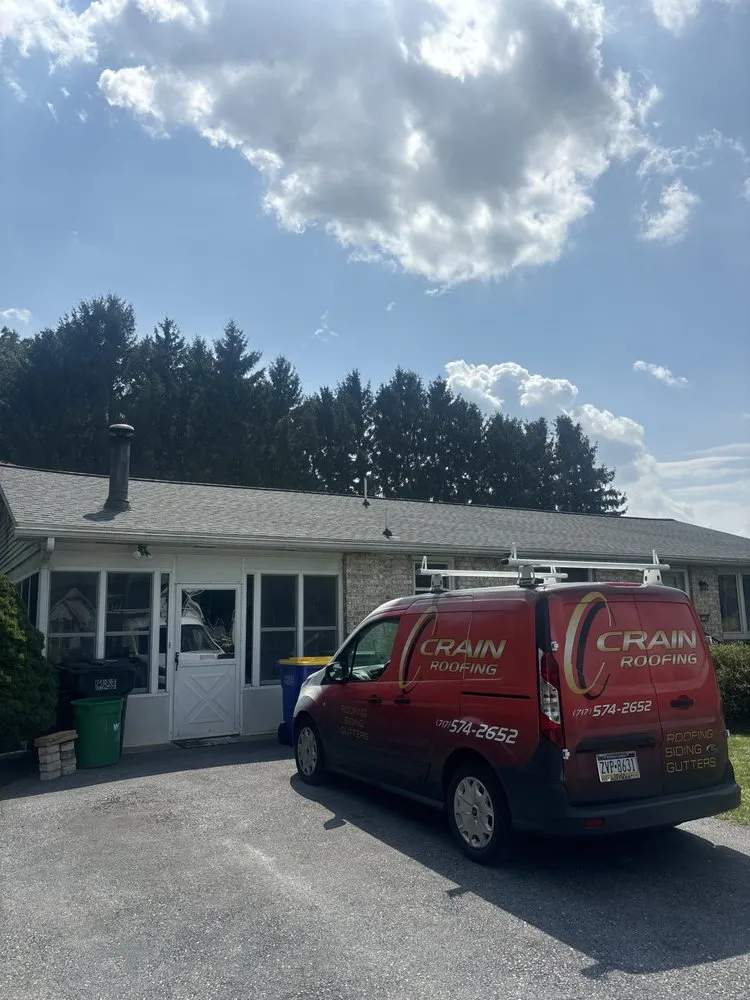 Slide of Crain Roofing