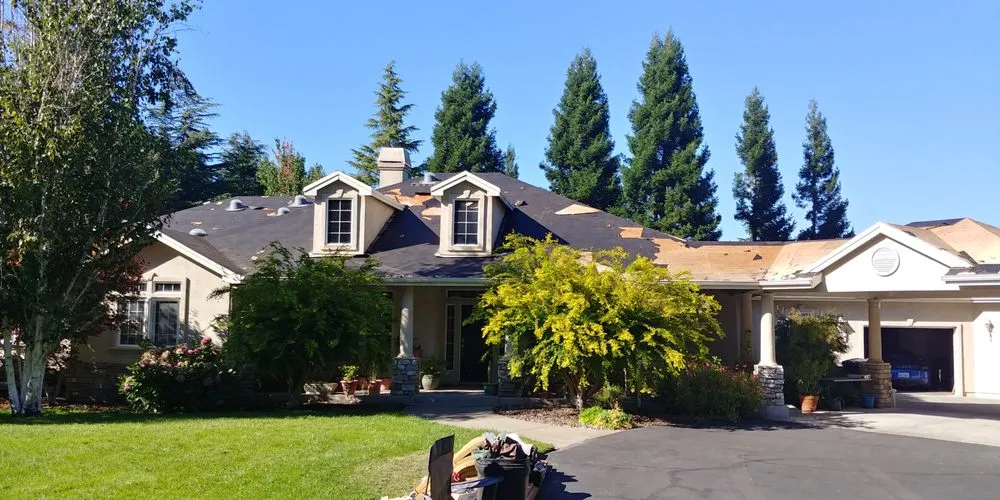 Slide of Crandall Roofing