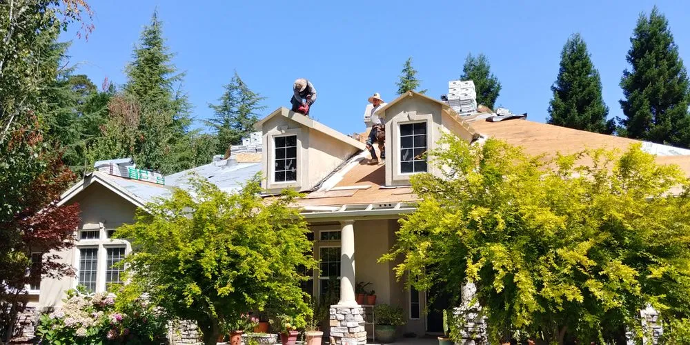 Slide of Crandall Roofing
