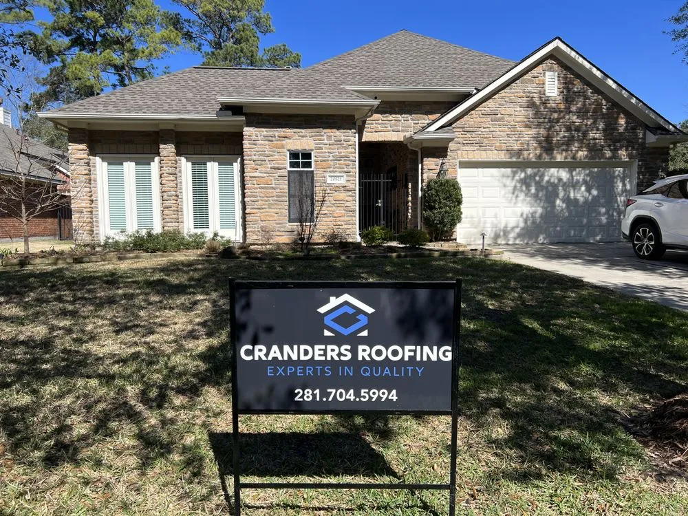 Local flat roof repair for homes in Kingwood, TX by Cranders Roofing