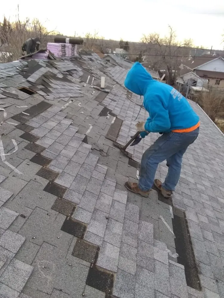 Emergency storm damage roof repair with free inspection across Avondale, CO - Crawford Roofing