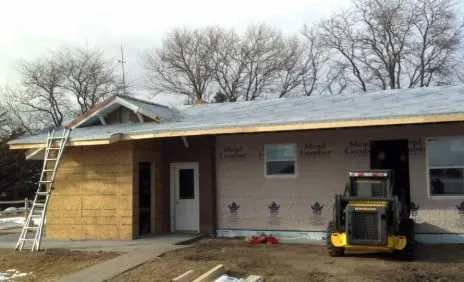 Slide of Crazy Horse Roofing