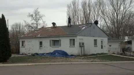 Slide of Crazy Horse Roofing