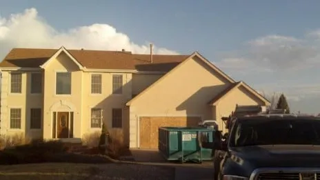 Slide of Crazy Horse Roofing