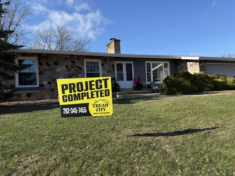 Slide of Cream City Roofing & Siding