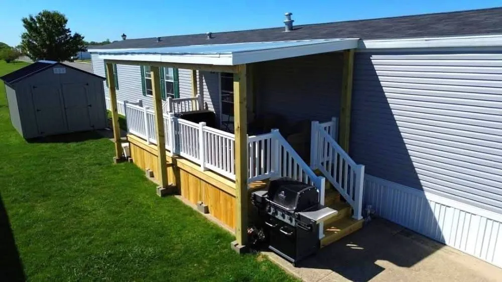 Slide of Creative Deck & Fence