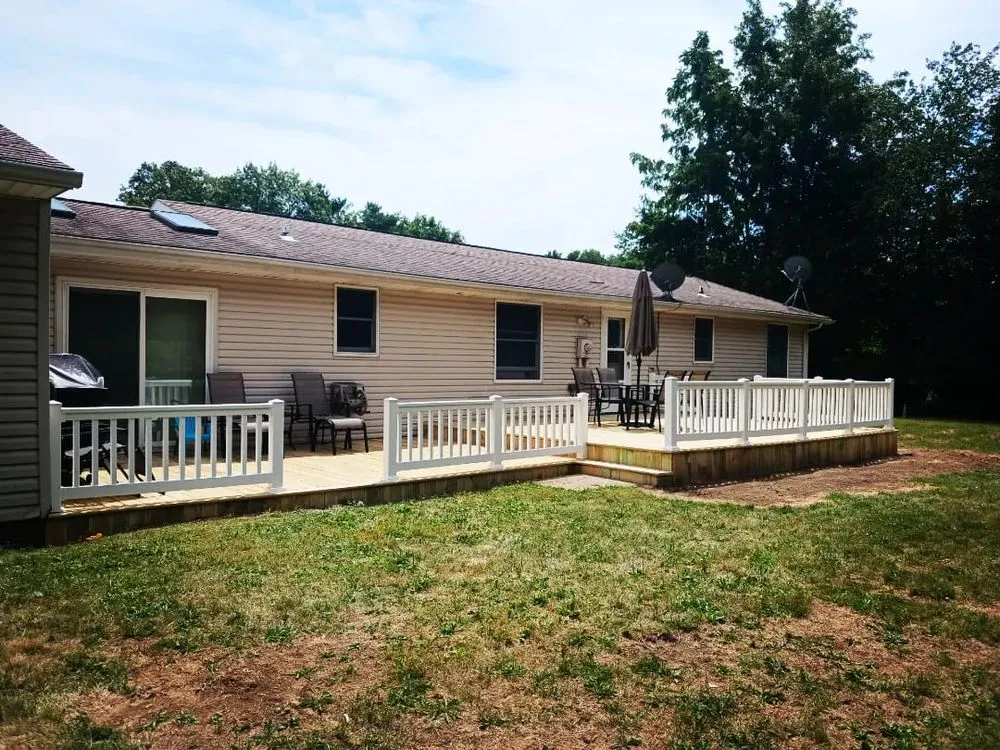 Slide of Creative Deck & Fence