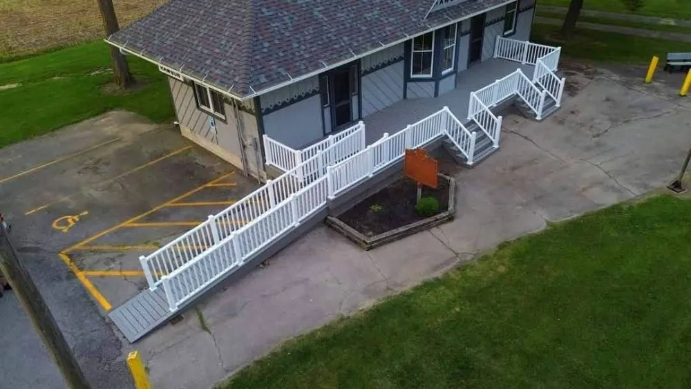 Slide of Creative Deck & Fence