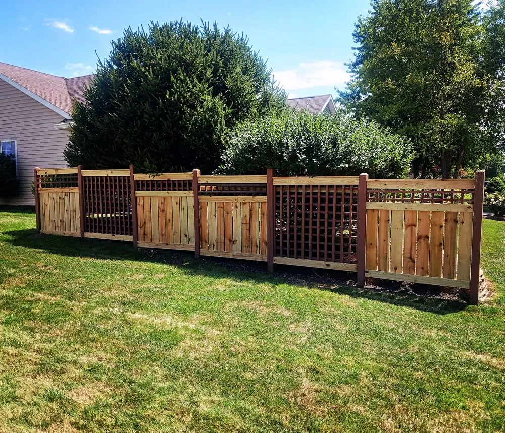 Slide of Creative Deck & Fence