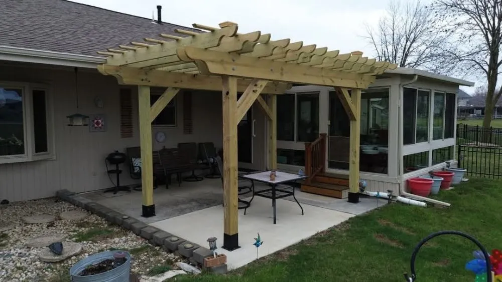 Slide of Creative Deck & Fence