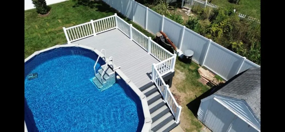 Slide of Creative Deck & Fence