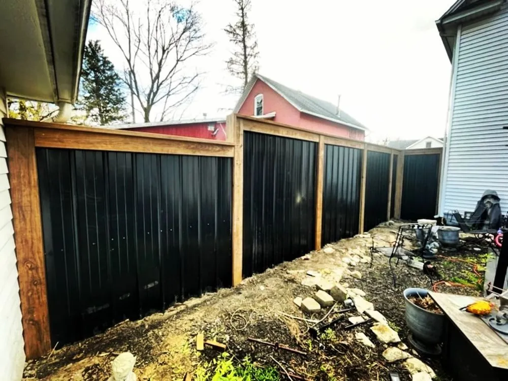 Slide of Creative Deck & Fence