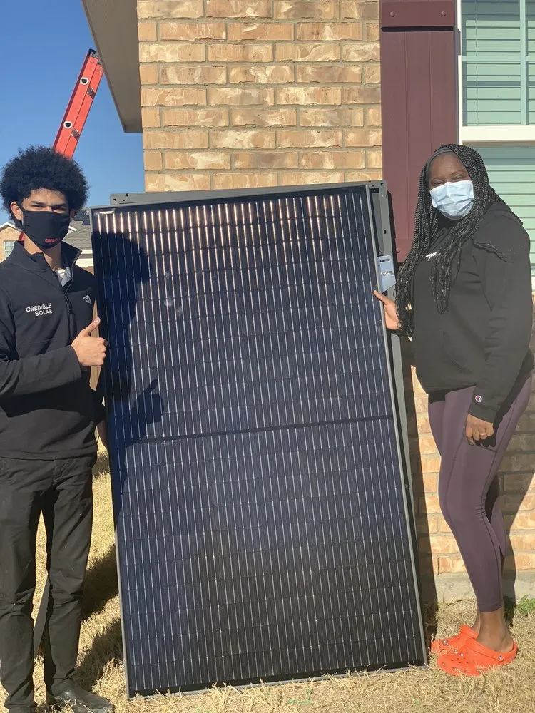 Slide of Credible Solar